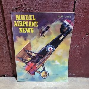 May 1953 Model Airplane News Magazine
